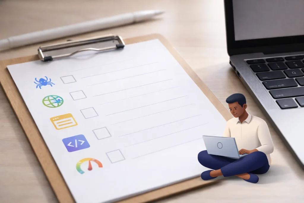 checklist for google ai overview eligibility and indexing