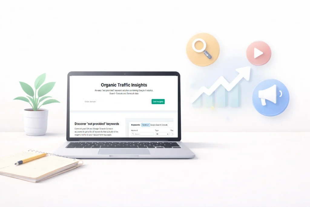 semrush traffic checker trend chart illustration