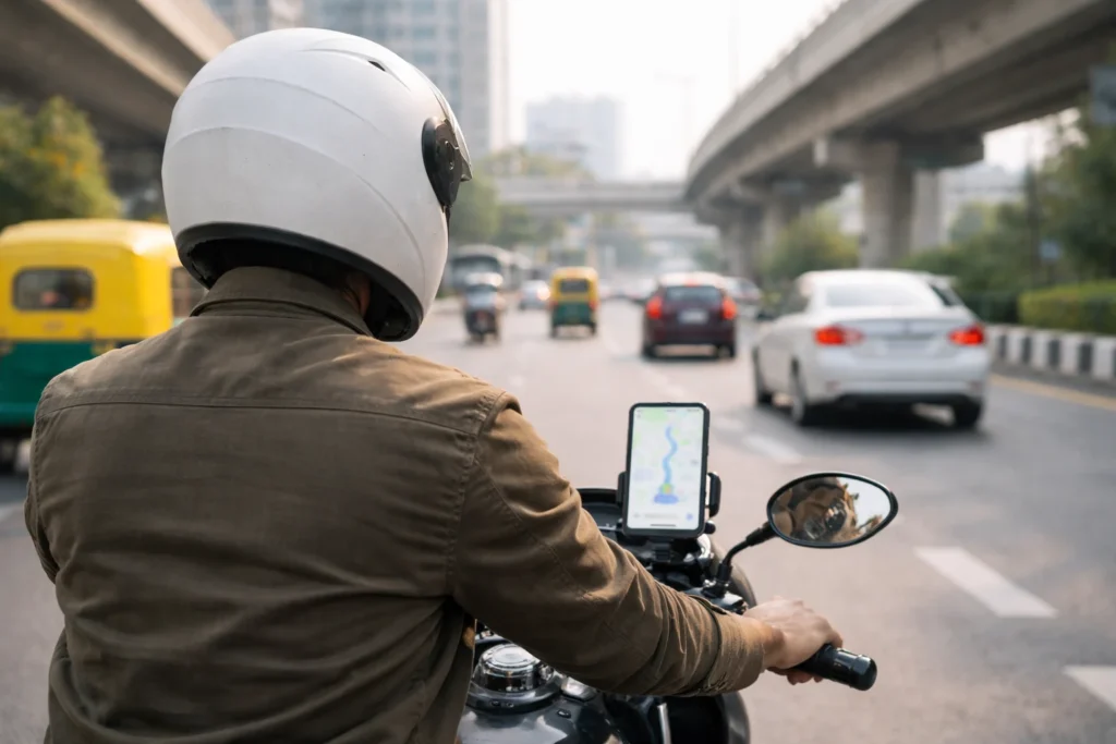 Google Maps news shown through everyday navigation in India