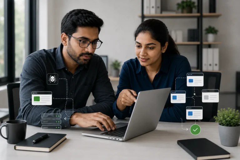 Indian SEO team analysing crawling and indexing in SEO