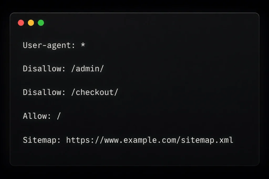 how robots.txt works